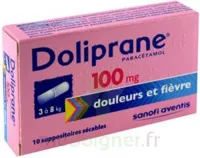 Doliprane 100 Mg Suppositoires Sécables 2plq/5 (10) à Noé