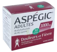 Aspegic Adultes 1000 Mg, Poudre Pour Solution Buvable En Sachet-dose 30 à Noé